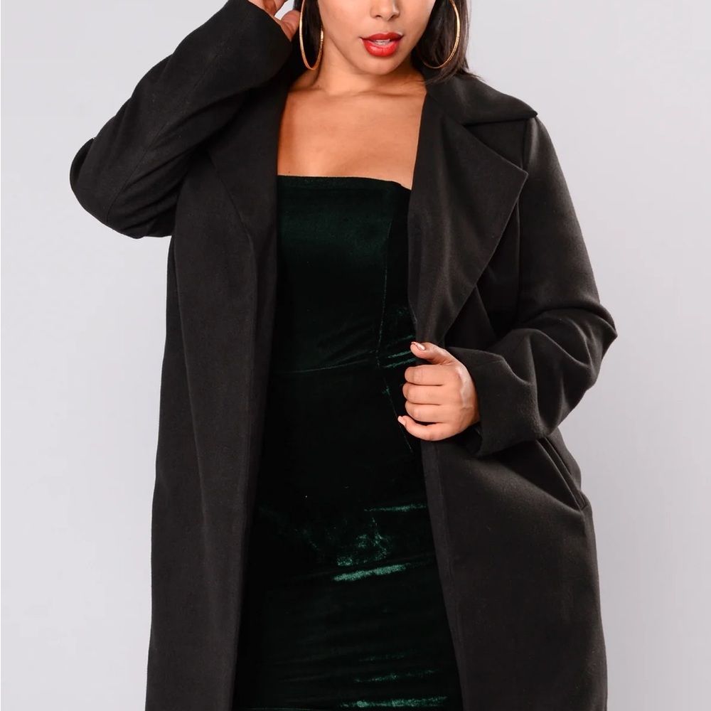 Black Women's Coat